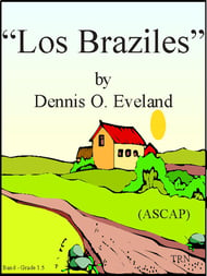 Los Braziles Concert Band sheet music cover Thumbnail